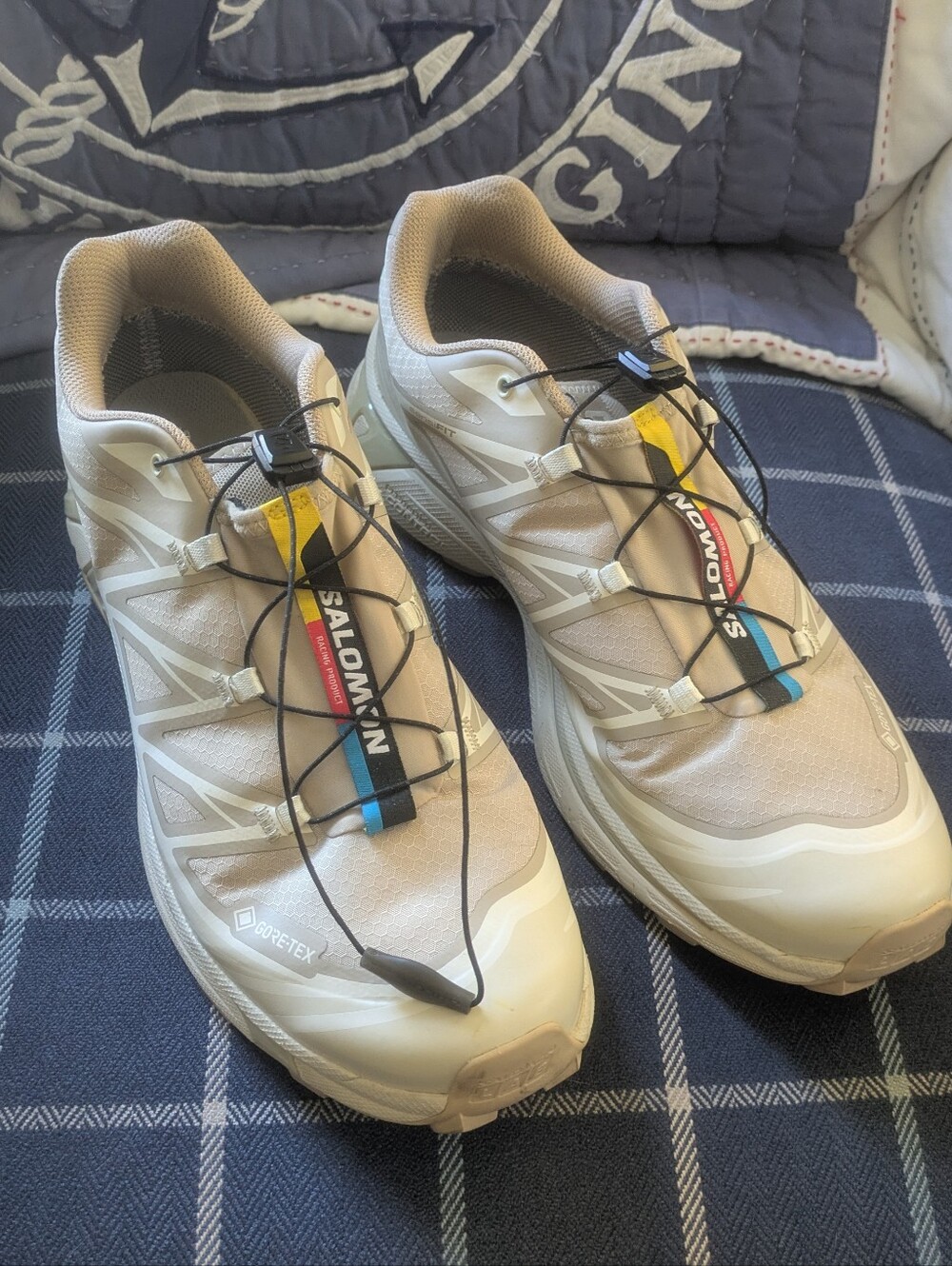Salomon XT-6 GORE-TEX Oxford Tan Almond Milk Safari